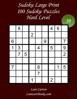 Bertrand.pt - Sudoku Large Print For Adults - Hard Level - N(Deg)39