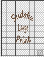 Sudoku Large Print