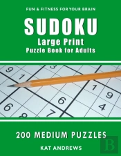 Sudoku Large Print Puzzle Book For Adult