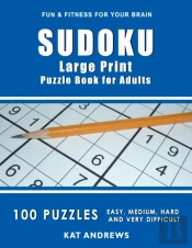 Sudoku Large Print Puzzle Book For Adults