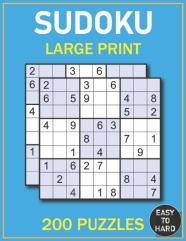 Sudoku Large Print Puzzles