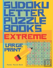 Sudoku Letter Puzzle Books  - Extreme - Large Print