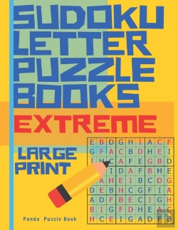 Bertrand.pt - Sudoku Letter Puzzle Books  - Extreme - Large Print