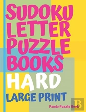 Sudoku Letter Puzzle Books  - Hard - Large Print