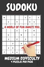 Sudoku Medium Difficulty Level 4 Puzzles Per Page