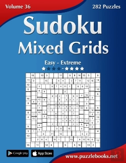 Bertrand.pt - Sudoku Mixed Grids - Easy To Extreme - Volume 36 - 282 Puzzles