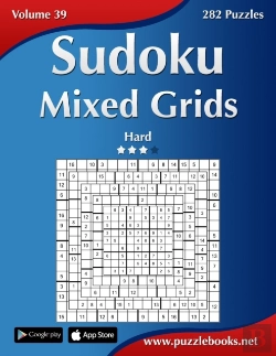 Bertrand.pt - Sudoku Mixed Grids - Hard - Volume 39 - 282 Puzzles