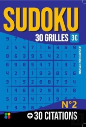 Sudoku N°2 : 30 Grilles