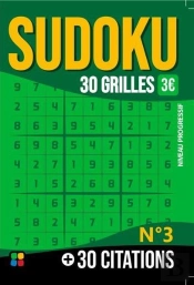 Sudoku N°3 : 30 Grilles