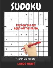 Sudoku Nasty Large Print 1 Puzzle Per Page