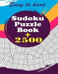 Sudoku Puzzle Book + 2500