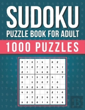 Sudoku Puzzle Book For Adult 1000 Puzzles