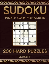 Sudoku Puzzle Book For Adults: 200 Sudok