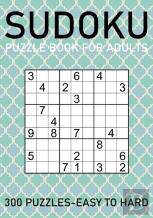 Sudoku Puzzle Book For Adults - 300 Puzzles - Easy To Hard
