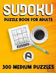 Sudoku Puzzle Book For Adults
