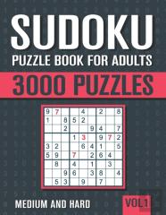Sudoku Puzzle Book For Adults