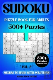 Sudoku Puzzle Book For Adults