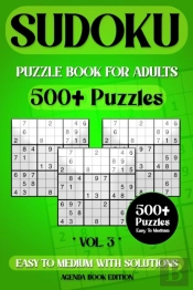 Sudoku Puzzle Book For Adults