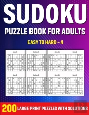 Sudoku Puzzle Book For Adults