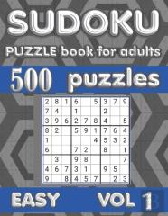 Sudoku Puzzle Book For Adults