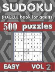 Sudoku Puzzle Book For Adults