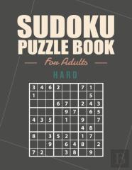Sudoku Puzzle Book For Adults Hard