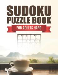 Sudoku Puzzle Book For Adults Hard