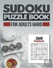 Sudoku Puzzle Book For Adults Hard