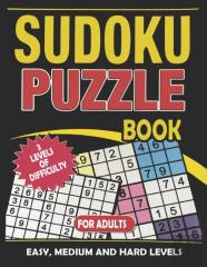 Sudoku Puzzle Book For Adults