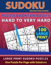 Sudoku Puzzle Book For Adults