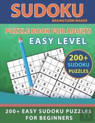 Sudoku Puzzle Book For Adults
