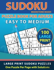 Sudoku Puzzle Book For Adults