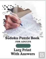 Sudoku Puzzle Book For Adults