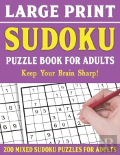 Sudoku Puzzle Book For Adults