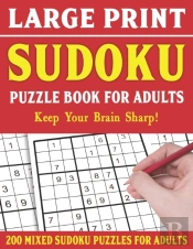 Sudoku Puzzle Book For Adults