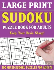 Sudoku Puzzle Book For Adults