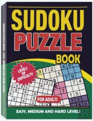 Sudoku Puzzle Book For Adults