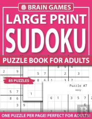 Sudoku Puzzle Book For Adults