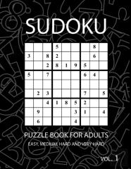 Sudoku Puzzle Book For Adults