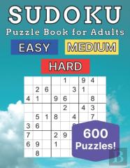 Sudoku Puzzle Book For Adults
