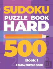 Sudoku Puzzle Book Hard 500 - Book 1