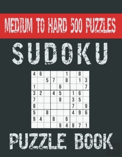 Bertrand.pt - Sudoku Puzzle Book Medium To Hard 500 Puzzles