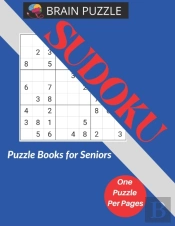 Sudoku Puzzle Books For Seniors One  Puzzle Per Pages