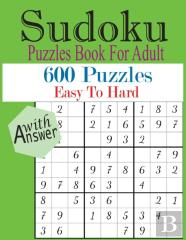 Sudoku Puzzles Book For Adult