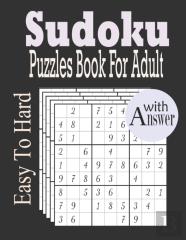 Sudoku Puzzles Book For Adult