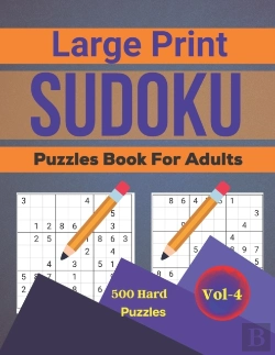 Bertrand.pt - Sudoku Puzzles Book For Adults Large Print