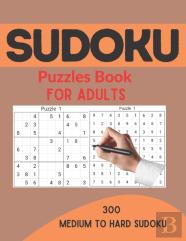 Sudoku Puzzles Book For Adults