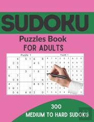 Sudoku Puzzles Book For Adults