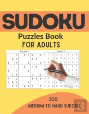 Sudoku Puzzles Book For Adults