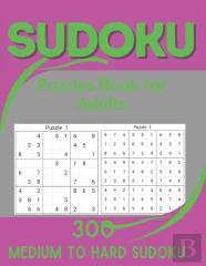 Sudoku Puzzles Book For Adults